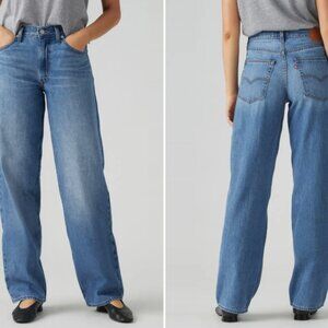 Levi's Baggy Dad Wide Leg Jeans, 32x32,